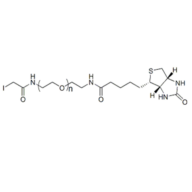 IA-PEG-Biotin，Iodoacetyl-PEG-Biotin，MW：3400